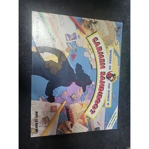 Vintage Where In The World Is Carmen Sandiego? Board‎ Game 1992 university games